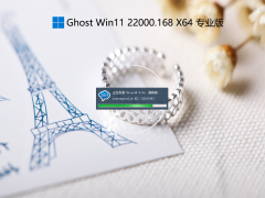 Windows11 22000.168 X64 专业精简版 V2021.09