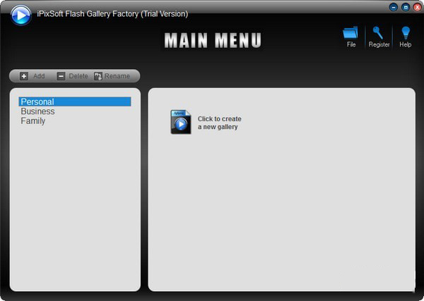 iPixSoft Flash Gallery Factory  V2.5.0.0官方版