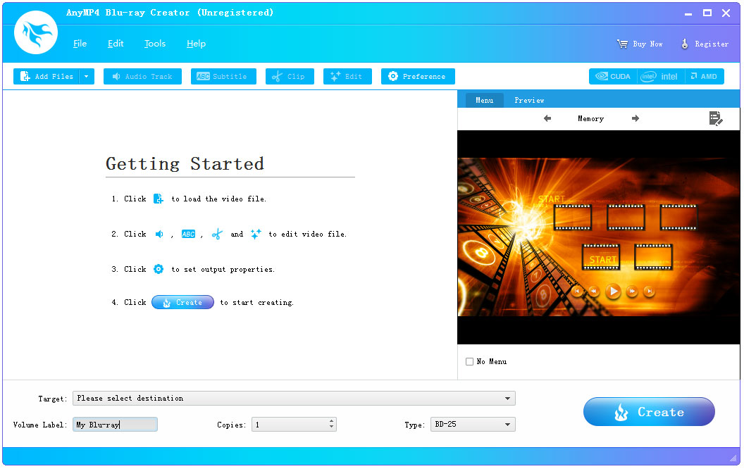 AnyMP4 Blu-ray Creator