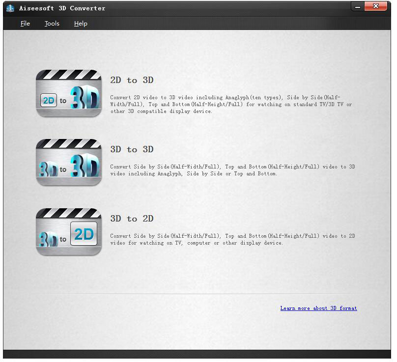 Aiseesoft 3D Converter(2D视频转3D软件) V6.5.6 绿色破解版