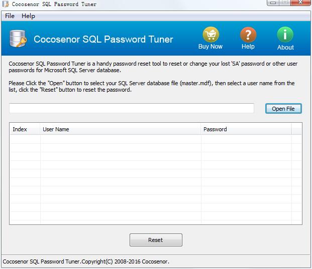 Cocosenor SQL Password Tuner