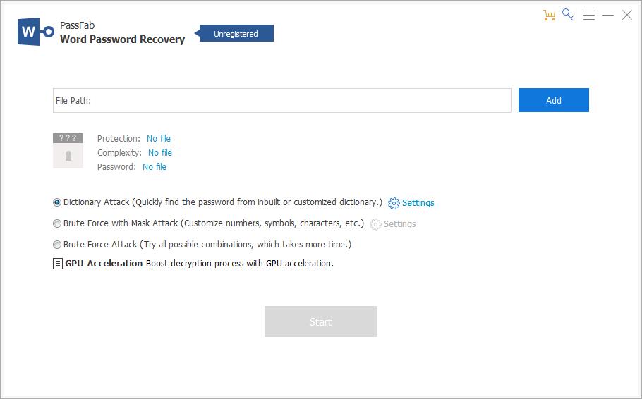 PassFab Word Password Recovery