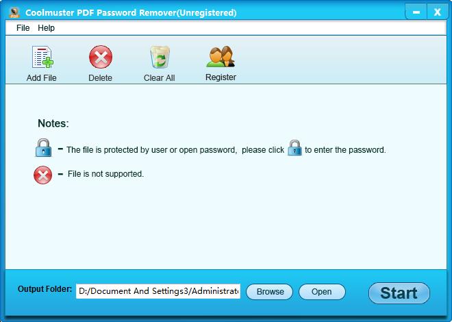 PDF Password Remover