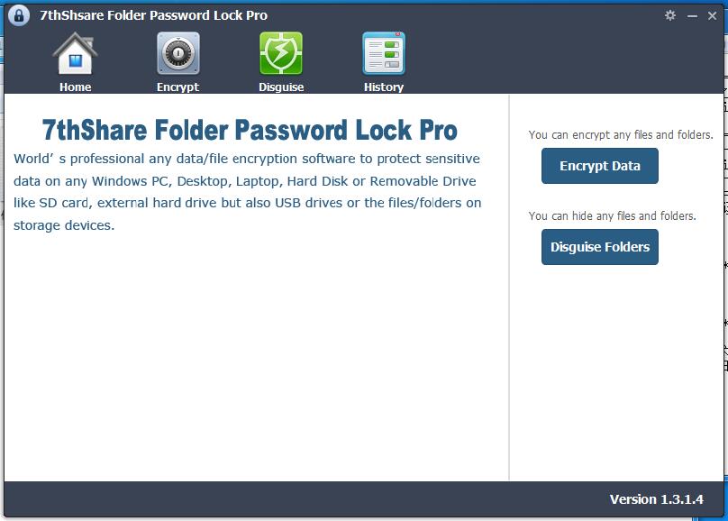 7thShare Folder Password Lock Pro