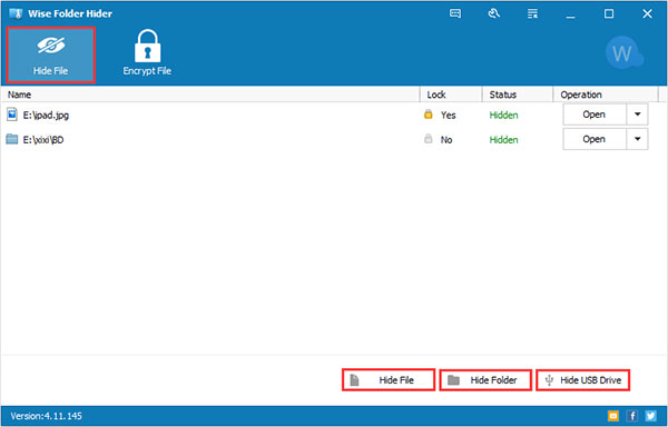 Wise Folder Hider