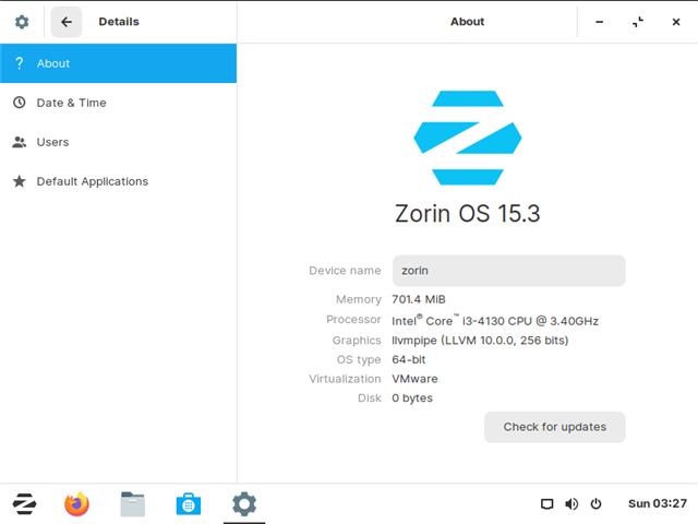 Zorin OS V15.3 64位官方原版