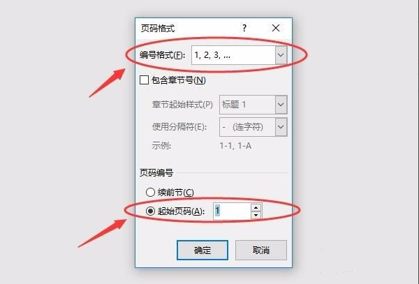 Word怎么设置不连续的页码？