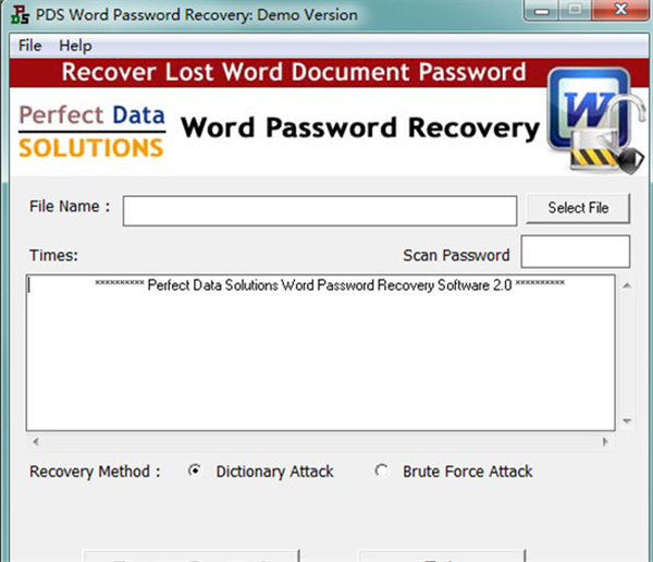 PDS Word Password Recovery