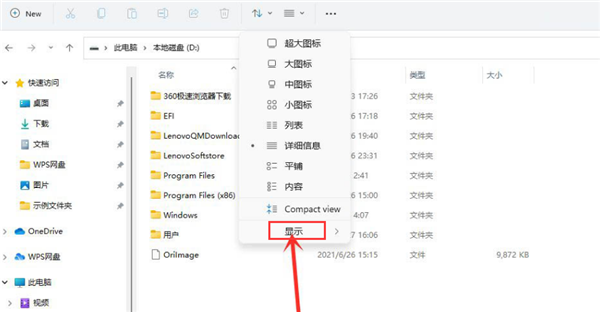 Win11怎么查看隐藏项目？