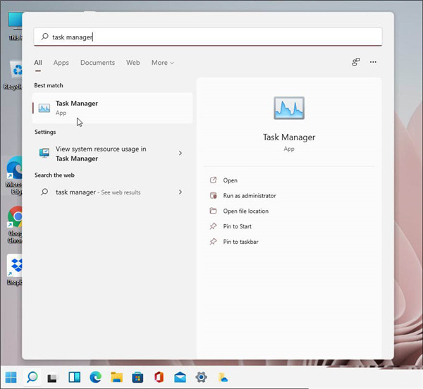 Win11任务管理器如何打开？