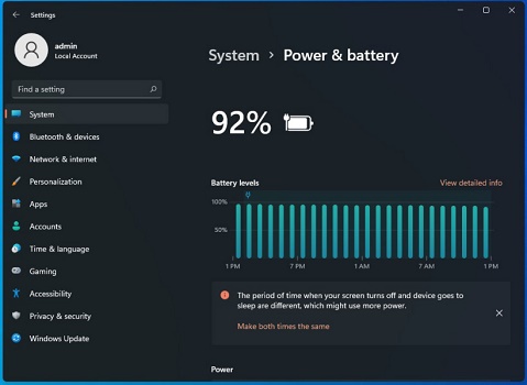 Win11如何查看电池情况？