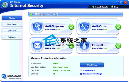 PC Tools Internet Security V2008 多国语言特别版