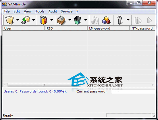 InsidePro SAMInside(破解win2000/XP用户口令) V2.6.1.0 绿色汉化版 