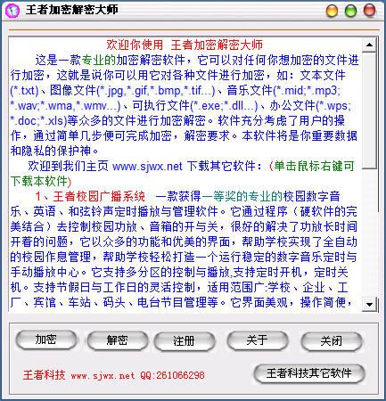 王者加密解密大师 V6.0