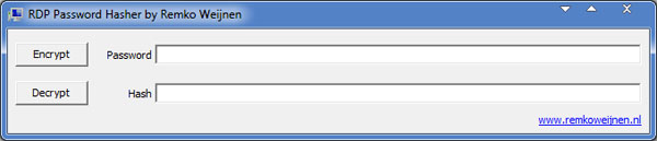  RDP Password Hasher(RDP密码生成器) V1.0 绿色版