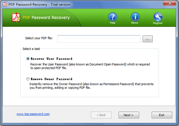 PDF Password Recovery