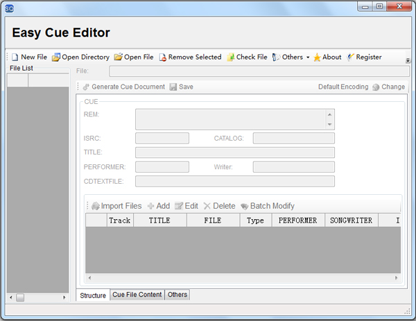 Easy Cue(音频文件修改器) V1.92.0.0