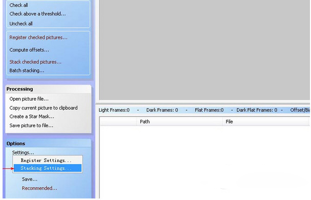 DeepSkyStacker(图片叠加处理软件) V2.6.3 英文版