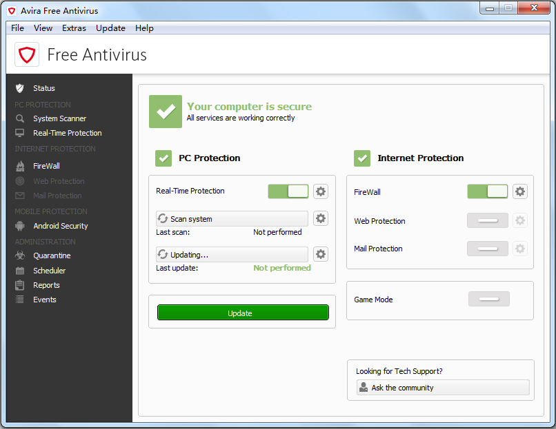 Avira Free Antivirus