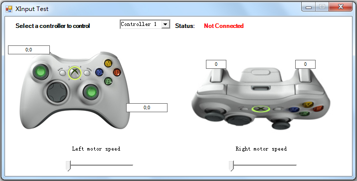 XinputTest(完美模拟360手柄) V3.0 绿色版