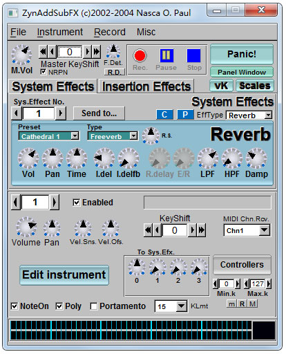 ZynAddSubFX(音乐合成器软件) V2.1.1