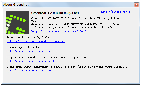 Greenshot(免费截图软件) V1.2.9.93 多国语言版