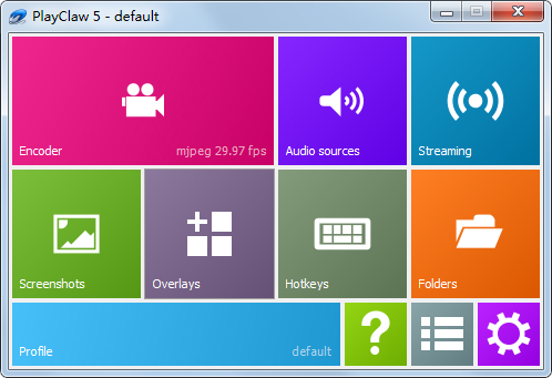PlayClaw(游戏视频录制软件) V5.0.0.3107