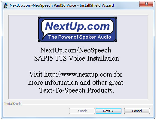 Neospeech语音库 V11.0.0.35197