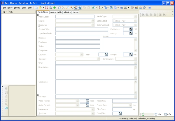 Ant Movie Caralog（媒体管理系统）V4.2.1 官方版