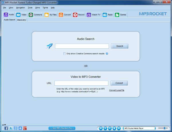 MP3 Rocket（音乐搜索转换器）V7.4 官方版