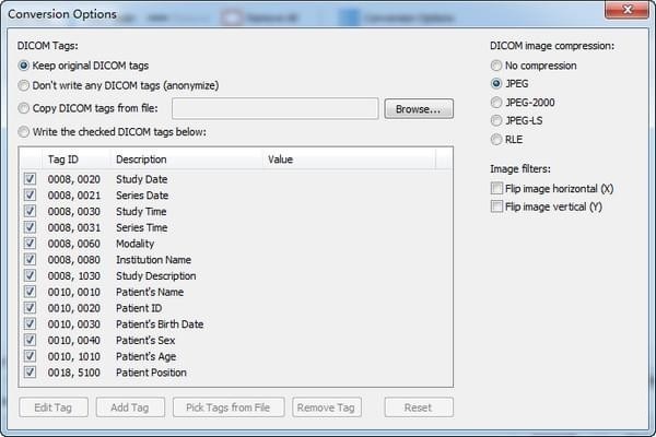 JPEG to DICOM 官方版 V1.10.2