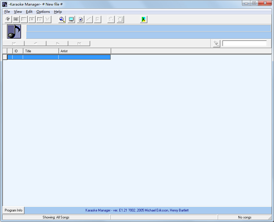 Karaoke Manager(卡拉OK数据库管理工具) V1.21