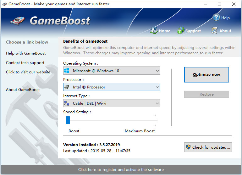 GameBoost(游戏优化工具) V3.5.27.2019