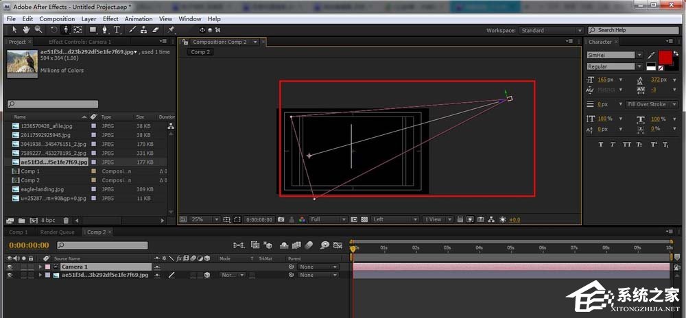 AE如何为图片制作立体旋转效果？AE为图片制作立体旋转效果的方法