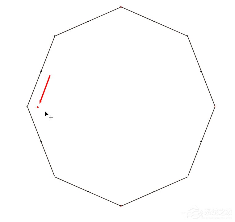 cdr如何使用锚点编辑工具？cdr锚点编辑工具的使用方法