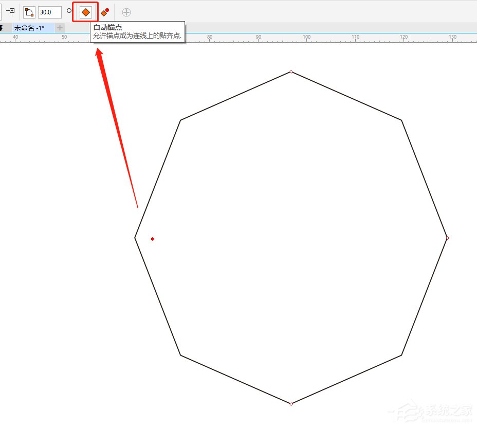 cdr如何使用锚点编辑工具？cdr锚点编辑工具的使用方法