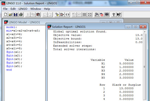 Lingo如何求解整数规划？Lingo求解整数规划的详细方法