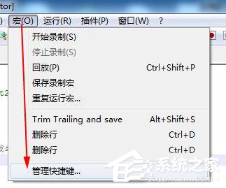 Notepad++怎么复制带格式代码