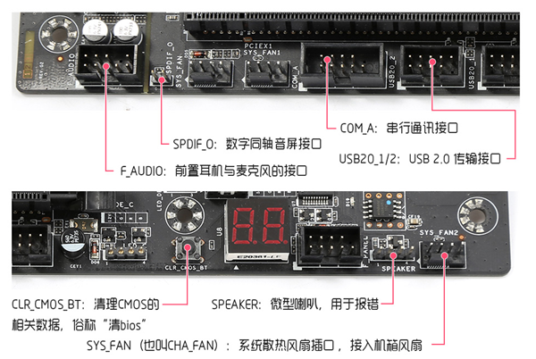 电脑主板跳线接法图解析