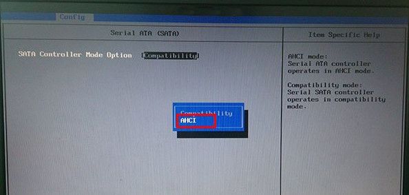 电脑硬盘模式修改ahci模式