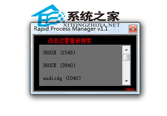 Rapid Process Manager(进程管理器) V1.1 汉化绿色特别版