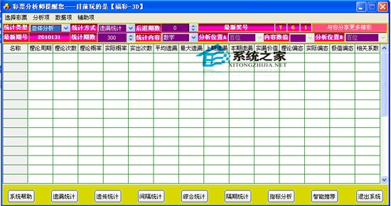 彩票分析师 1.0 绿色免费版