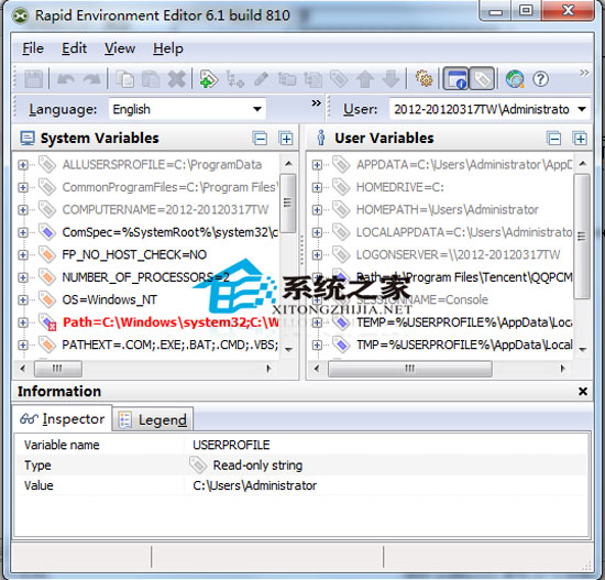 Rapid Environment Editor V6.1.810 多国语言绿色免费版