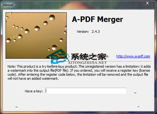  A-PDF Merger(PDF 文档合并) V2.4.3 绿色汉化版