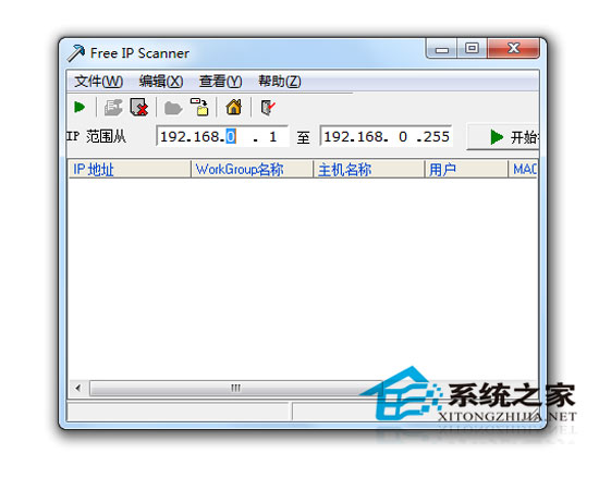 Free IP Scanner 1.1 汉化绿色版