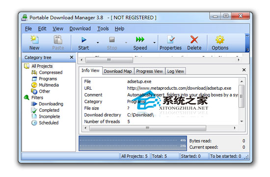 Protable Download Manager V3.8.827 多国语言绿色特别版