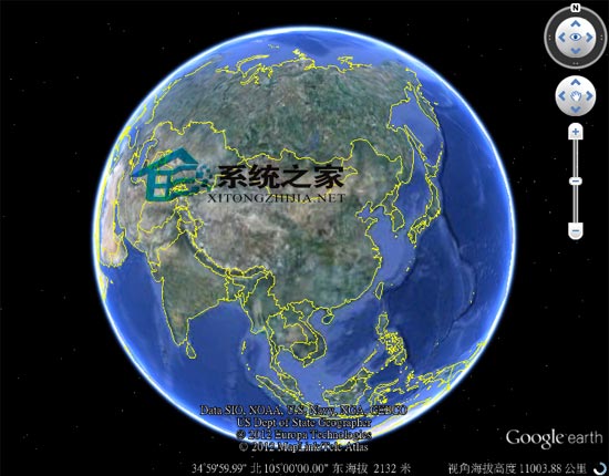 Google Earth(鸟瞰世界) V6.2.0.5905 简体中文绿色免费版