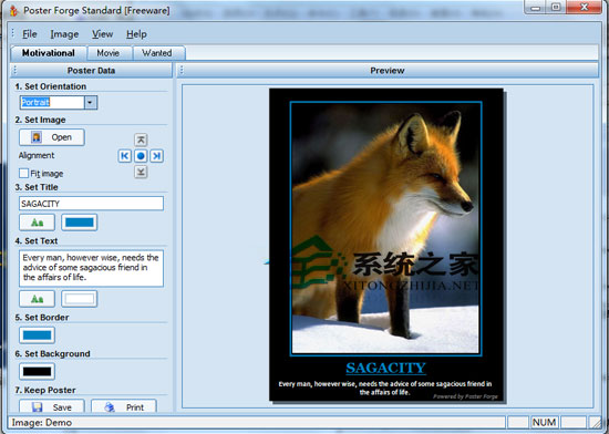 Poster Forge(图像处理工具) V1.02.05.00 多国语言绿色版