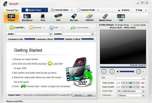 Dicsoft Mobile Video Converter V3.5.0