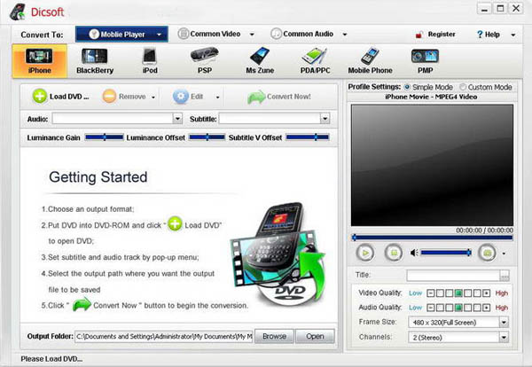 Dicsoft Wii Video Converter V3.5.0